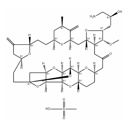 ยาต้านมะเร็ง eribulin mesylate